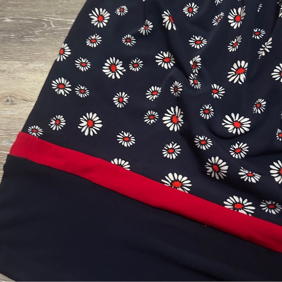 Enfocus Studio Blue and White Sleeveless Sundress - Picture 7 of 10